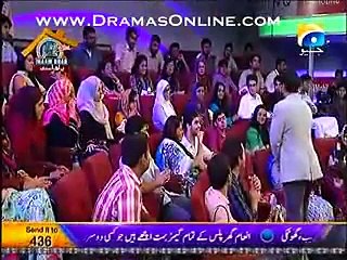 What Aamir Liaquat Doing In Inam Ghar Plus Bhi Ab Setting Karwa Rahe Hein
