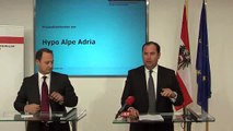 Aufzeichnung der Pressekonferenz zur Verstaatlichung der Hypo Alpe Adria Bank (Teil 1)