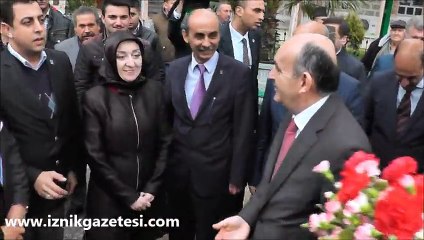 Bakan Müezzinoğlu'nun İznik Ziyareti