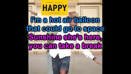 KARAOKE PHARREL WILLIAMS - Happy (Avec CHŒURS)