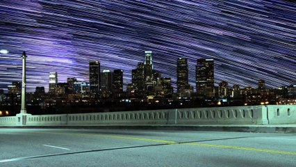 Imaginez le ciel étoilé sans pollution lumineuse... Timelapse expérimental à Los angeles