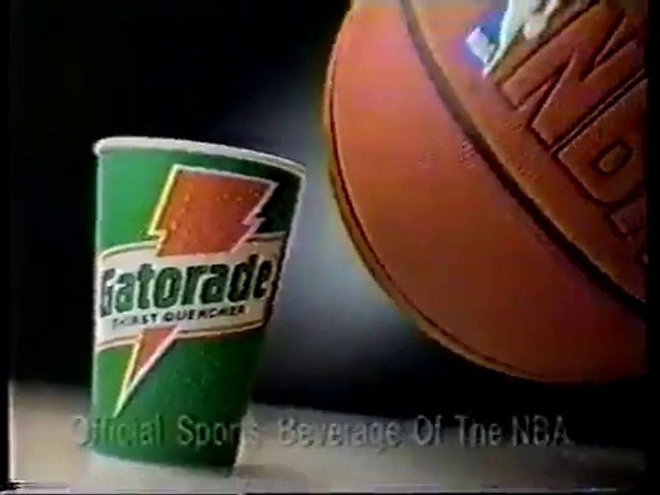 1994 Gatorade Commercial NBA Basketball