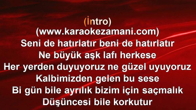 Demet Akalın - Ne Büyük Aşk - (2013) TÜRKÇE KARAOKE