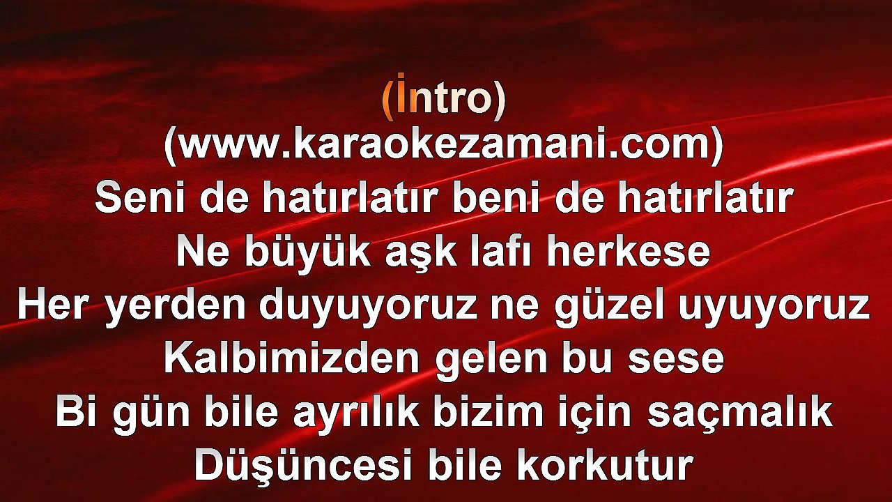 Demet Akalın - Ne Büyük Aşk - (2013) TÜRKÇE KARAOKE