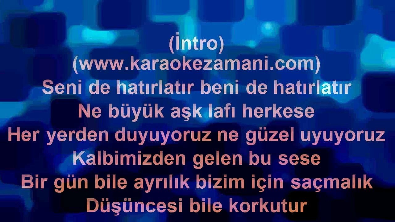 Demet Akalın - Ne Büyük Aşk - (Harun Erkezen -  Remix) - (2013) TÜRKÇE KARAOKE