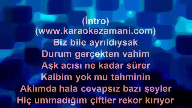 Demet Akalin - Rekor - 2014 TÜRKÇE KARAOKE