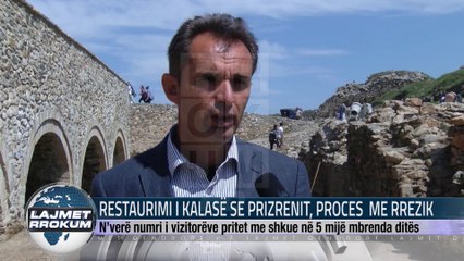 RESTAURIMI I KALASË SE PRIZRENIT, PROCES  ME RREZIK
