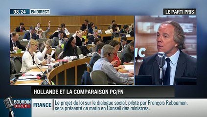 Le parti pris d'Hervé Gattegno : Comparaison PC / FN : "elle est juste mais fait du tord politiquement à François Hollande" – 22/04