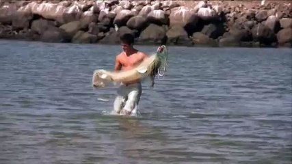 Lancé d'épervier, filet de pêche