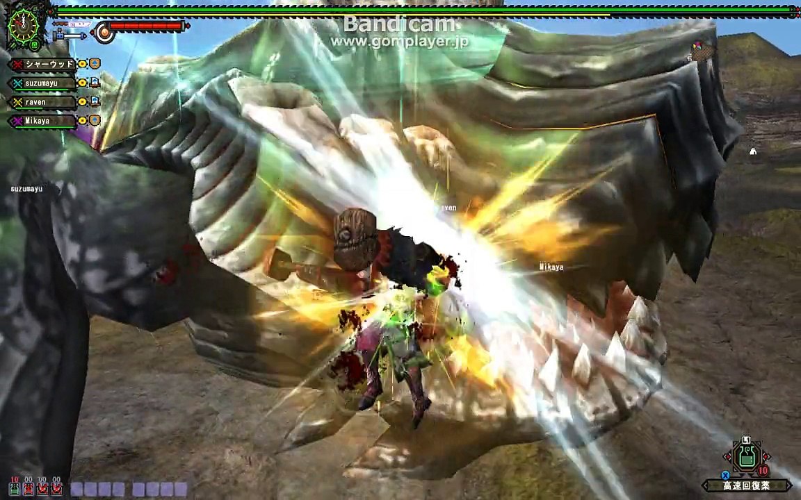 monster hunter frontier　G級ポボル