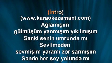 Demet Akalın - Yıkıl Karşımdan - (Feat. Gökhan Özen) - (2013) TÜRKÇE KARAOKE