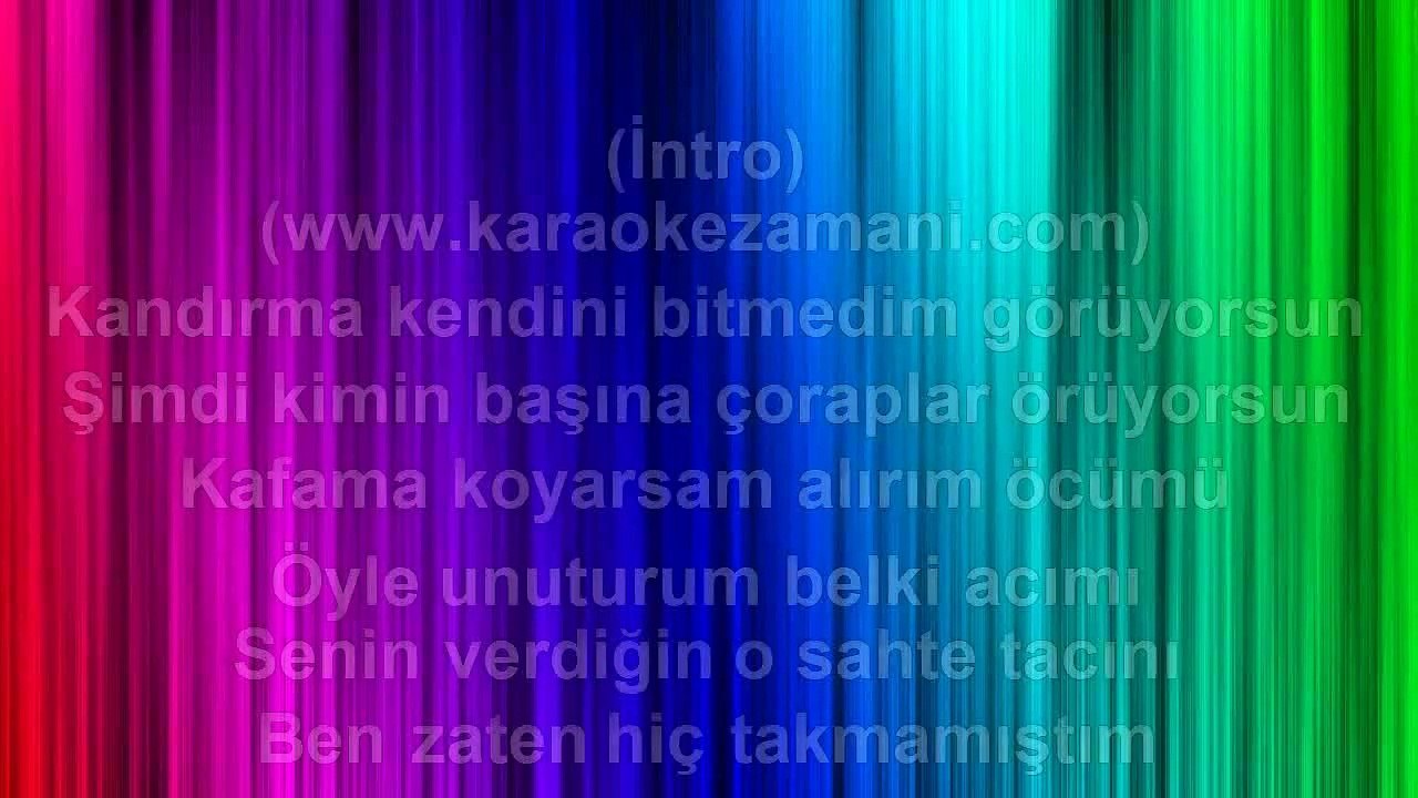 Demet Akalın - Zirve - 2010 TÜRKÇE KARAOKE