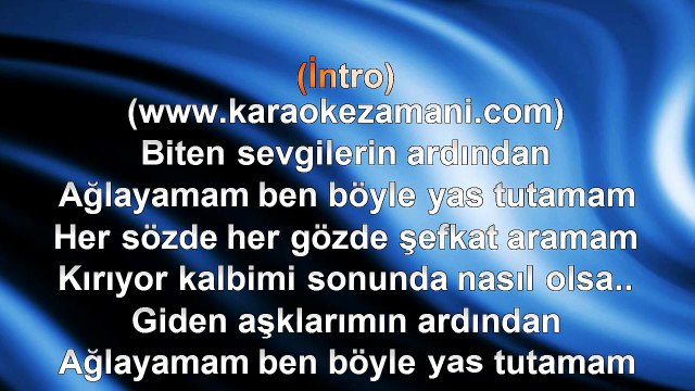 Demet Sağıroğlu - Arnavut Kaldırımı - 1994 TÜRKÇE KARAOKE