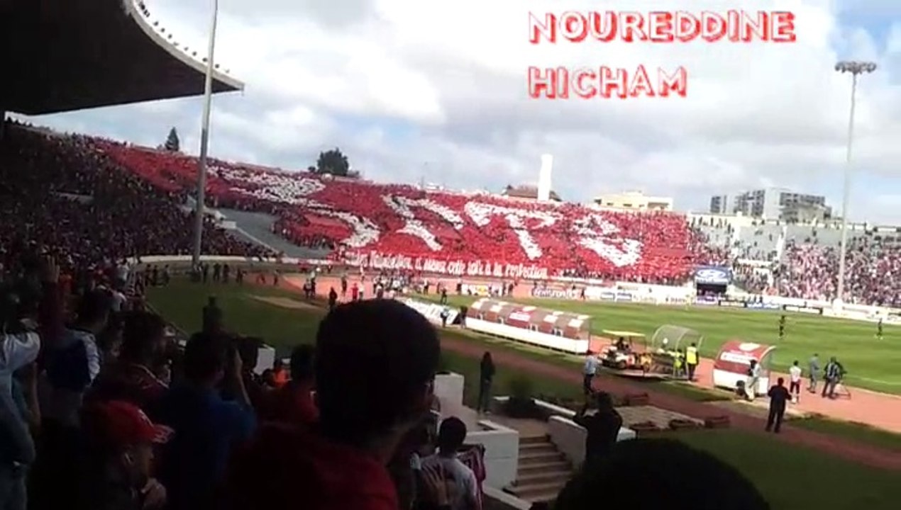 WAC vs far الوداد البيضاوي.  الجيش الملكي puzzle tifo winners