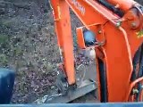 Hitachi Zaxis ZX27U-2 Speed Grading Benny Hill Style