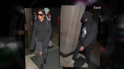 Kim Kardashian et Kanye West s'envolent pour le dîner Power Woman