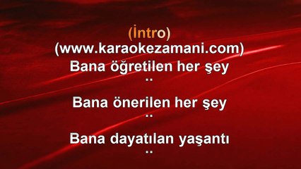 Deniz Demiröz - Yaşamak İstemem - 2011 TÜRKÇE KARAOKE