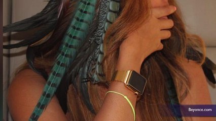 Beyoncé rocks exclusive gold band Apple Watch that's not for sale