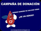 DONAR SANGRE ES SALVAR VIDAS