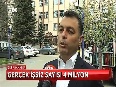 Türkiye'de Gerçek işsiz sayısı 4 milyon Ümidi kırılmış işsiz, işsizden sayılmıyor