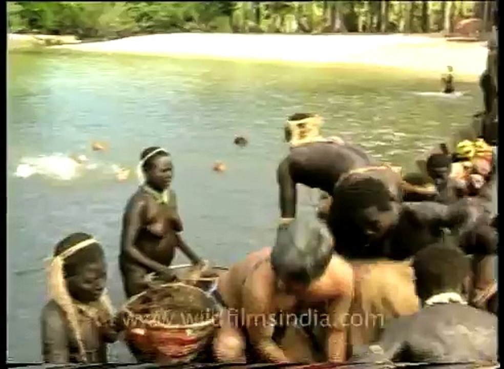 First interaction of Jarawa tribe with the outer world!
