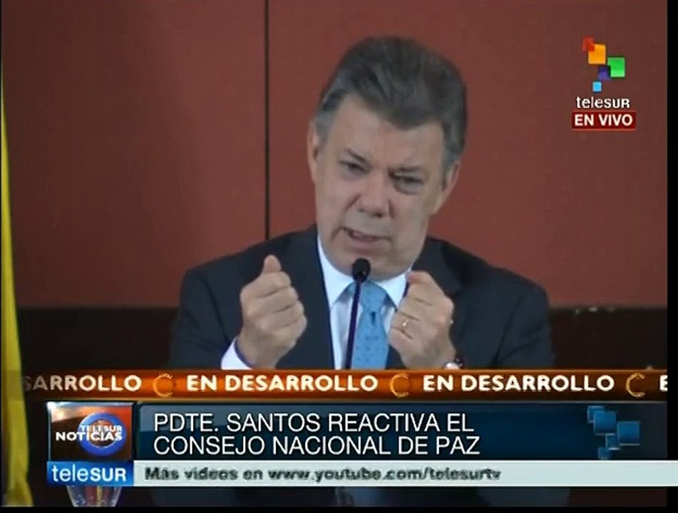 Santos: Proceso de paz está abierto a las críticas constructivas