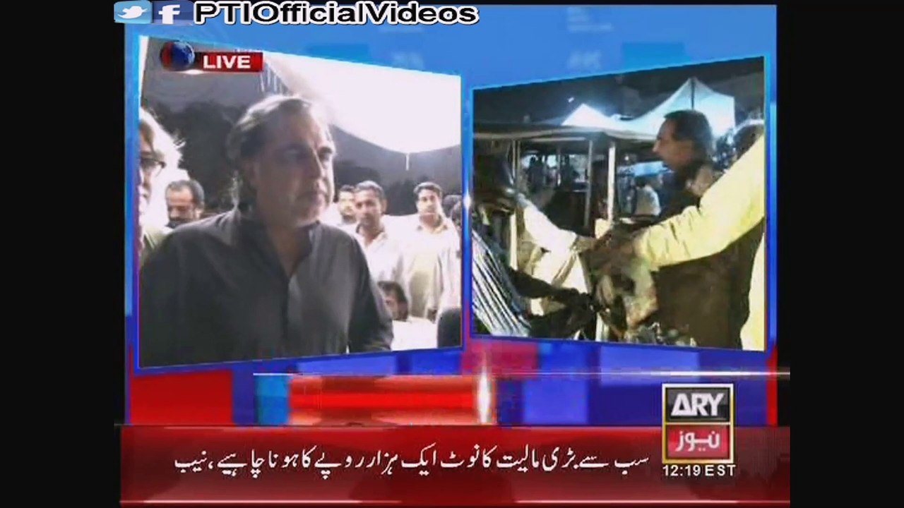 Imran Ismail Light Hearted Talk With ARY News NA-246 Karimabad Karachi 21 April 2015