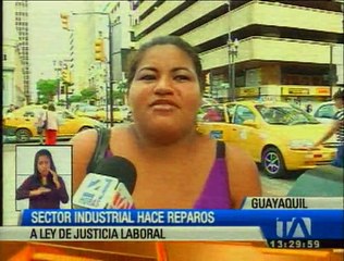 Tải video: Sector industrial hace reparos a la Ley de Justicia Laboral