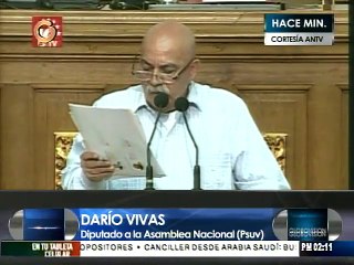 Vivas rechaza en la AN declaraciones "injerencistas" del reino español
