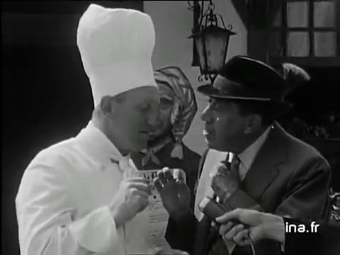 FERNANDEL et BOURVIL 1963 / LA CUISINE AU BEURRE / Original Promo 1