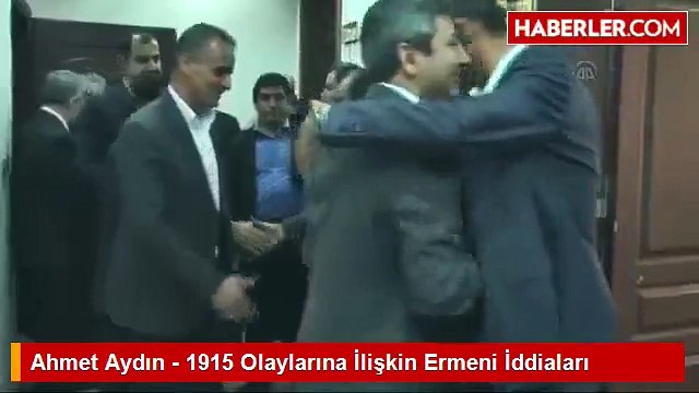 Ahmet Aydın - 1915 Olaylarına İlişkin Ermeni İddiaları