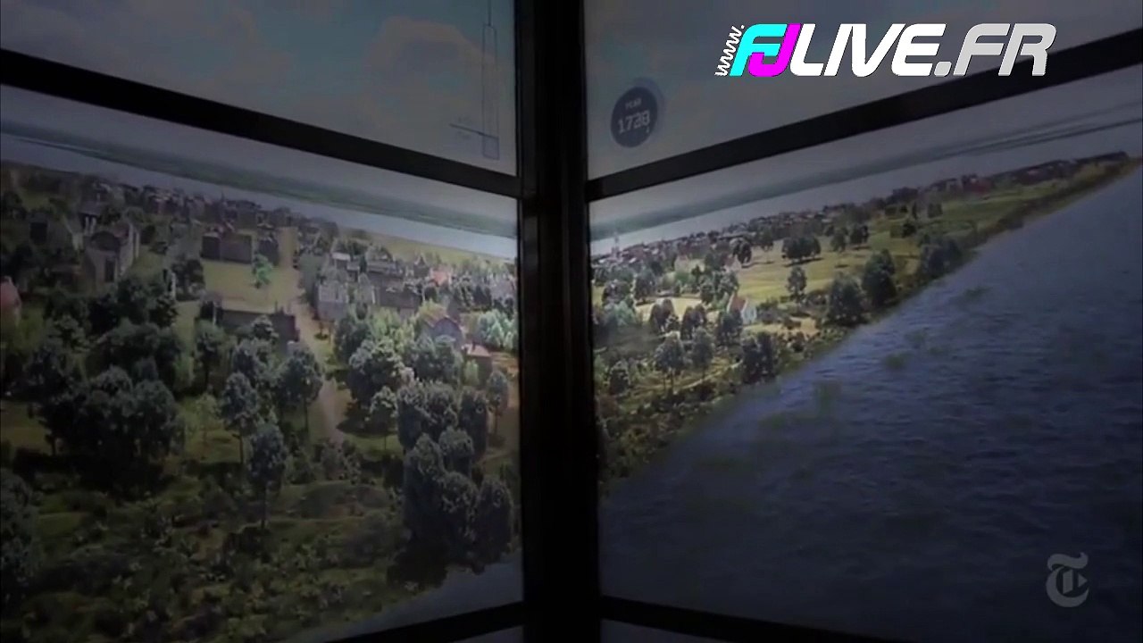 L'île de Manhattan (New York) de 1500 à 2014 vue du World Trade Center