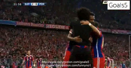 Jerome Boateng Goal Bayern 2 - 0 Porto Champions League 21-4-2015