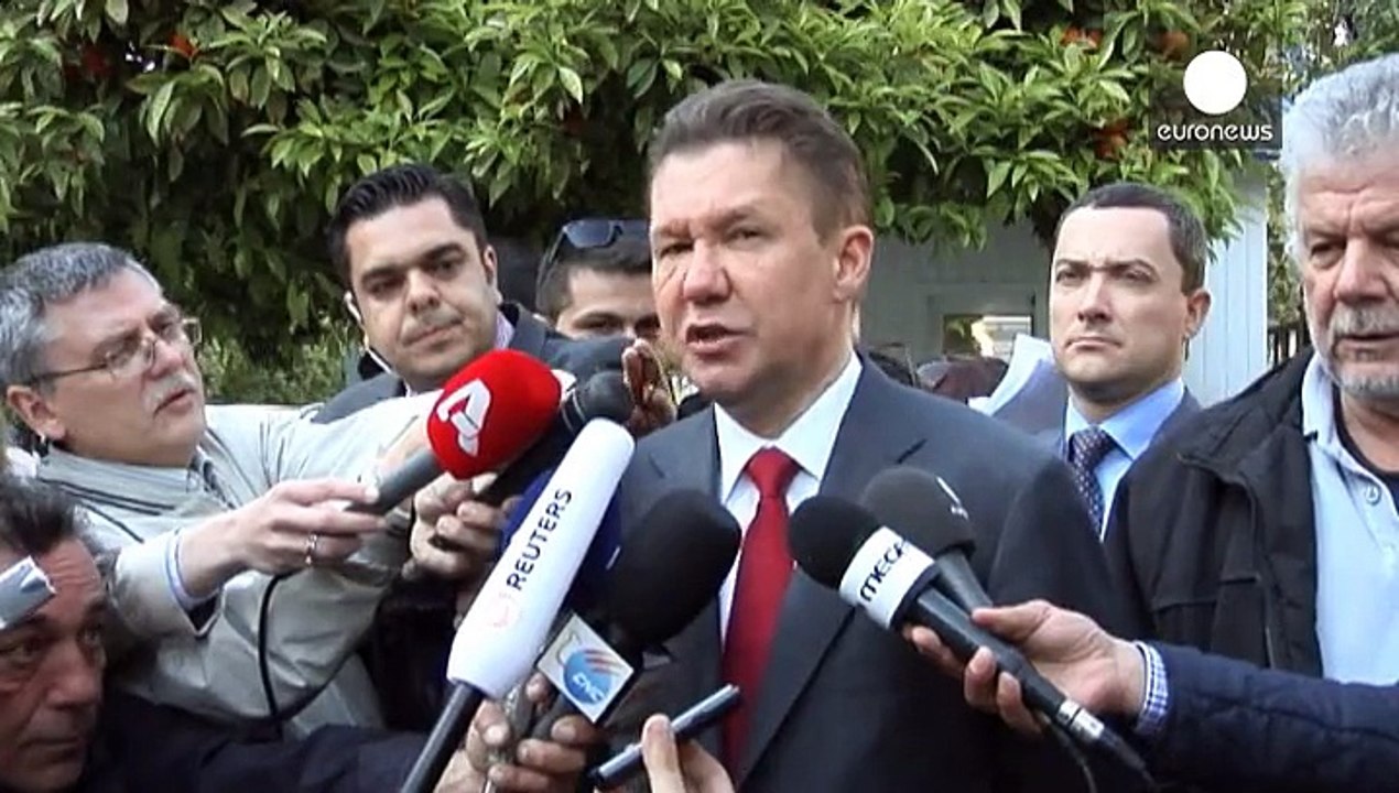 Gazprom-Chef kommt nach Athen - ohne Scheckbuch