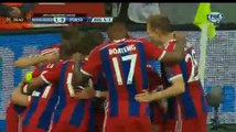 Bayern Munchen v. Porto 3-0 Lewandowski and Bayern fantastic combination play goal 21.04.2015