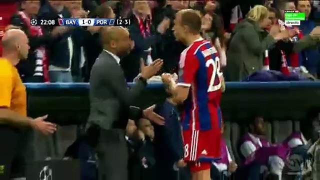 Bayern Munich 2-0 FC Porto champions league 21.04.2015 HD