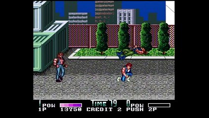 TIME TO PLAY DOUBLE DRAGON II THE REVENGE FOR TUROGRAFX CD PC ENGINE CD TURBODUO GAME REVIEW