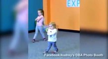 Little girl with life threatening illness has fierce Zumba moves