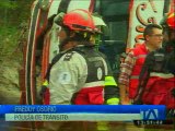 17 heridos tras accidente de tránsito en vía Guayllabamba - Puéllaro