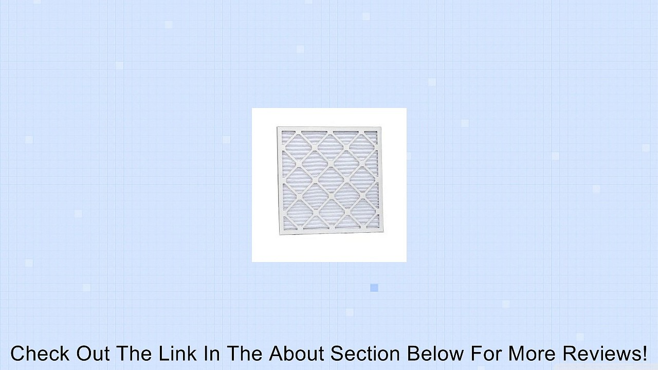 Eco-Aire 20 x 21 5/8 x 1 Premium MERV 13 Pleated Air Conditioner Filter, 6 Pack Review