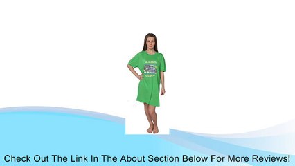 Designed For You Women's One Size Solid Sleepshirt Nightgown With Print (2 Pack Or 1) Review