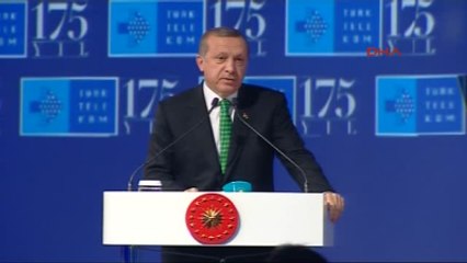 2 Cumhurbaşkanı Erdoğan, Türk Telekom'un 175. Yıl Kutlama Töreninde Konuştu