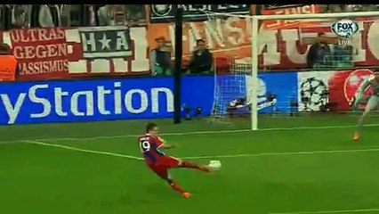 Gotze fantastic volley - Bayern Munchen v. Porto 21.04.2015