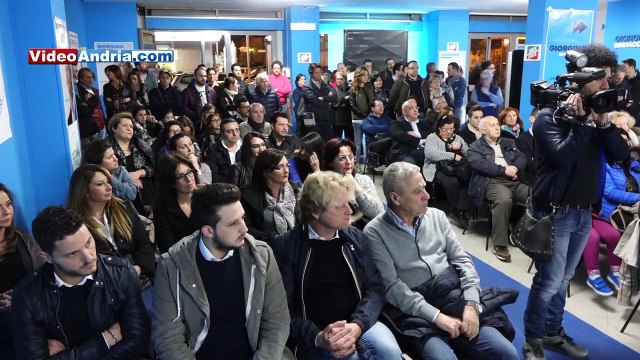 Presentata la lista Alleanza per Andria - Giorgino: grande entusiasmo, insieme per il cambiamento