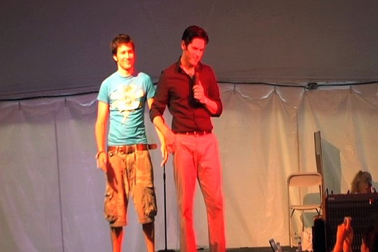 Dean Z & Kavan Hashemian sings 'Wearing That Loved On Look' Elvis Week