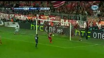 Bayern Munchen v. Porto 6-1 Xabi Alonso fantastic free-kick goal 21.04.2015