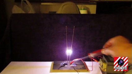 Escalera de Jacob con Transformador de Microondas | Experimentos Caseros