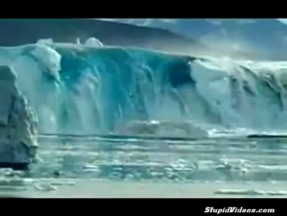 Iceberg Flips Over
