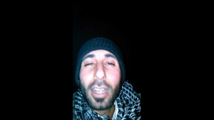 Beelden van vluchteling Shady tijdens zijn tocht