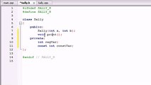 Buckys C   Programming Tutorials - 45 - Member Initializers